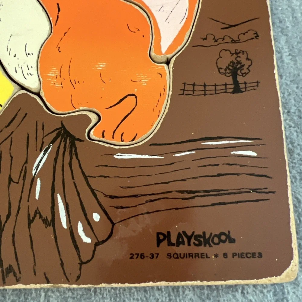 Playskool wooden puzzle